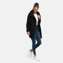 Marikoo Katalinaa Damen Mantel N047 Schwarz-Größe L - Gr. 40