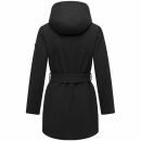 Marikoo Katalinaa Damen Mantel N047 Schwarz-Größe XL - Gr. 42
