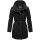 Marikoo Katalinaa Damen Mantel N047 Schwarz-Größe XL - Gr. 42