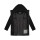 Marikoo Katalinaa Damen Mantel N047 Schwarz-Größe XL - Gr. 42