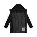 Marikoo Katalinaa Damen Mantel N047 Schwarz-Größe 3XL - Gr. 46