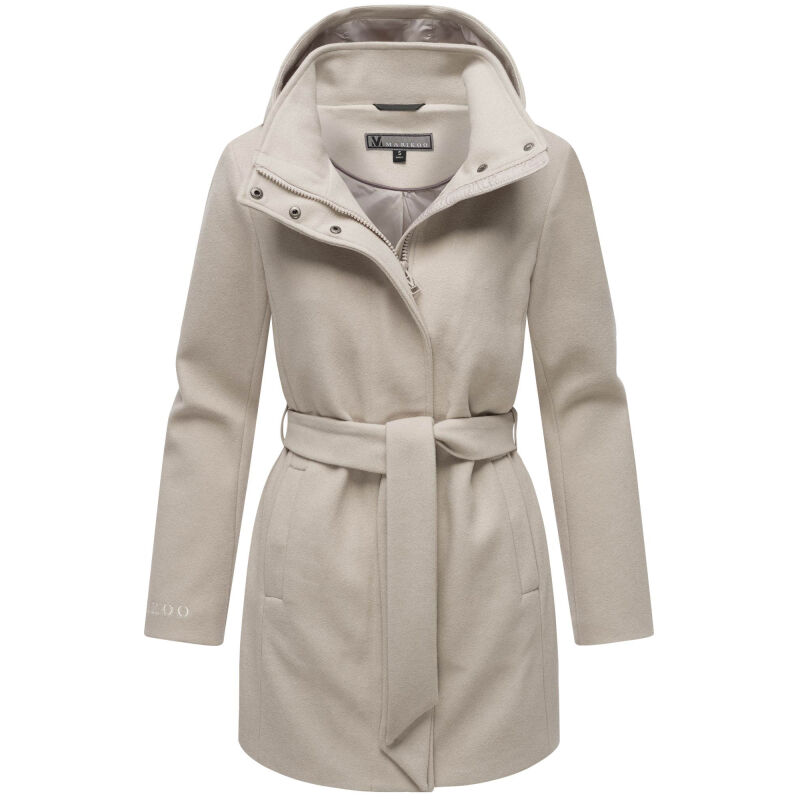 Marikoo Katalinaa Damen Mantel N047 Bone-Größe XL - Gr. 42