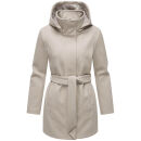 Marikoo Katalinaa Damen Mantel N047 Bone-Größe XL - Gr. 42