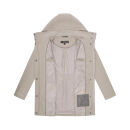 Marikoo Katalinaa Damen Mantel N047 Bone-Größe XL - Gr. 42