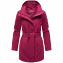 Marikoo Katalinaa Damen Mantel N047 Berry Wine-Größe S - Gr. 36