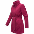 Marikoo Katalinaa Damen Mantel N047 Berry Wine-Größe S - Gr. 36