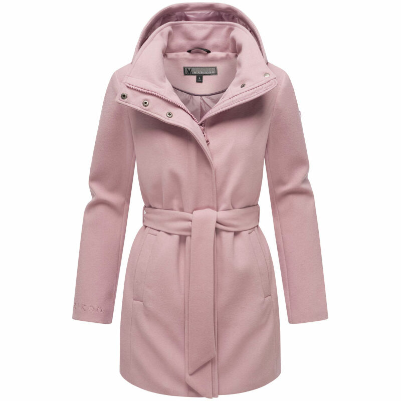 Marikoo Katalinaa Damen Mantel N047 Lilac Rose-Größe XS - Gr. 34
