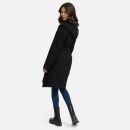 Marikoo Kailii Damen Mantel N046 Schwarz-Größe M - Gr. 38