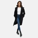 Marikoo Kailii Damen Mantel N046 Schwarz-Größe L - Gr. 40