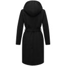 Marikoo Kailii Damen Mantel N046 Schwarz-Größe XXL - Gr. 44