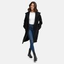 Marikoo Kailii Damen Mantel N046 Schwarz-Größe XXL - Gr. 44