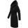 Marikoo Kailii Damen Mantel N046 Schwarz-Größe XXXL - Gr. 46