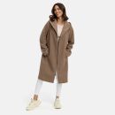 Marikoo Kailii Damen Mantel N046 Dark Taupe-Größe S - Gr. 36