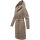 Marikoo Kailii Damen Mantel N046 Dark Taupe-Größe S - Gr. 36