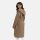 Marikoo Kailii Damen Mantel N046 Dark Taupe-Größe S - Gr. 36