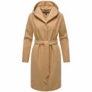 Marikoo Kailii Damen Mantel N046 Camel-Größe S - Gr. 36