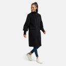 Navahoo Polarblüte Damen Übergangs Mantel N049 Schwarz-Größe 3XL - Gr. 46