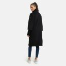 Navahoo Polarblüte Damen Übergangs Mantel N049 Schwarz-Größe 3XL - Gr. 46