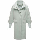 Navahoo Polarblüte Damen Übergangs Mantel N049 Ice Blue-Größe M - Gr. 38