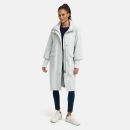 Navahoo Polarblüte Damen Übergangs Mantel N049 Ice Blue-Größe M - Gr. 38