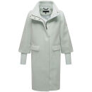 Navahoo Polarblüte Damen Übergangs Mantel N049 Ice Blue-Größe L - Gr. 40