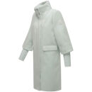 Navahoo Polarblüte Damen Übergangs Mantel N049 Ice Blue-Größe L - Gr. 40