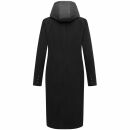 Navahoo Kekstraum Damen Winter Mantel N048 Schwarz-Größe XS - Gr. 34