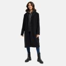 Navahoo Kekstraum Damen Winter Mantel N048 Schwarz-Größe XS - Gr. 34