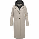 Navahoo Kekstraum Damen Winter Mantel N048 Bone-Größe S - Gr. 36