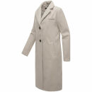Navahoo Kekstraum Damen Winter Mantel N048 Bone-Größe S - Gr. 36