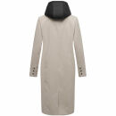 Navahoo Kekstraum Damen Winter Mantel N048 Bone-Größe S - Gr. 36