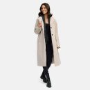 Navahoo Kekstraum Damen Winter Mantel N048 Bone-Größe S - Gr. 36