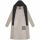 Navahoo Kekstraum Damen Winter Mantel N048 Bone-Größe S - Gr. 36