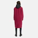 Navahoo Kekstraum Damen Winter Mantel N048 Berry Wine-Größe XXL - Gr. 44