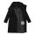 Navahoo Samtrose Damen Mantel mit Stehkragen N051 Schwarz-Größe M - Gr. 38