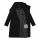 Navahoo Samtrose Damen Mantel mit Stehkragen N051 Schwarz-Größe 3XL - Gr. 46