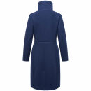 Navahoo Samtrose Damen Mantel mit Stehkragen N051 Navy-Größe XXL - Gr. 44