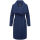Navahoo Samtrose Damen Mantel mit Stehkragen N051 Navy-Größe XXL - Gr. 44