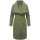 Navahoo Samtrose Damen Mantel mit Stehkragen N051 Olive Leaf-Größe XS - Gr. 34
