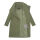 Navahoo Samtrose Damen Mantel mit Stehkragen N051 Olive Leaf-Größe XS - Gr. 34