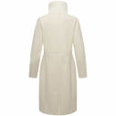 Navahoo Samtrose Damen Mantel mit Stehkragen N051 Offwhite-Größe XS - Gr. 34