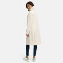 Navahoo Samtrose Damen Mantel mit Stehkragen N051 Offwhite-Größe XS - Gr. 34