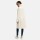 Navahoo Samtrose Damen Mantel mit Stehkragen N051 Offwhite-Größe XS - Gr. 34