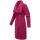 Navahoo Samtrose Damen Mantel mit Stehkragen N051 Berry Wine-Größe XS - Gr. 34