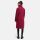Navahoo Samtrose Damen Mantel mit Stehkragen N051 Berry Wine-Größe S - Gr. 36
