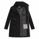 Marikoo Tanokoo Damen Winter Mantel N053 Schwarz-Größe XS - Gr. 34