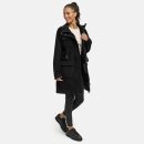 Marikoo Tanokoo Damen Winter Mantel N053 Schwarz-Größe XS - Gr. 34