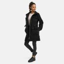 Marikoo Tanokoo Damen Winter Mantel N053 Schwarz-Größe XS - Gr. 34