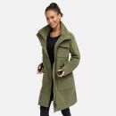 Marikoo Tanokoo Damen Winter Mantel N053 Olive Leaf-Größe XXL - Gr. 44