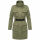 Marikoo Tanokoo Damen Winter Mantel N053 Olive Leaf-Größe XXL - Gr. 44
